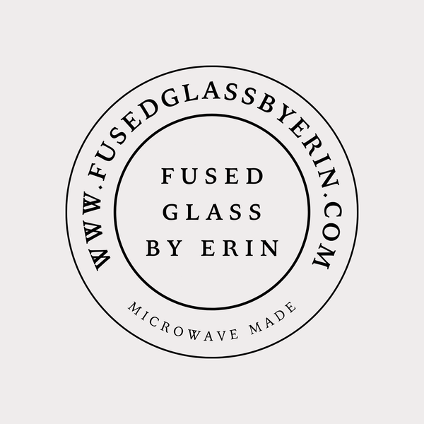 Fused glass by Erin
